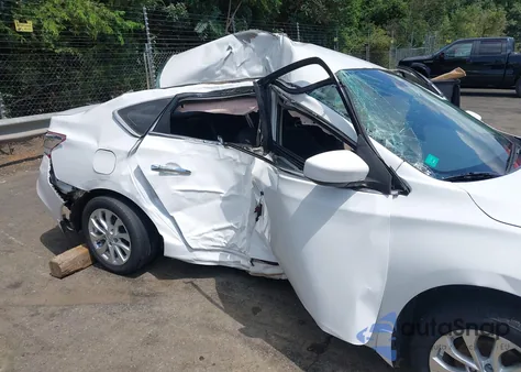 2019 Nissan Sentra Sv из США, поврежденный, VIN 3N1AB7AP5KY323054